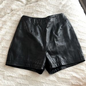 BB Dakota faux leather Shorts